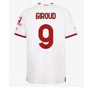 AC Milan Olivier Giroud #9 Uit tenue Mensen 2022-23 Korte Mouw