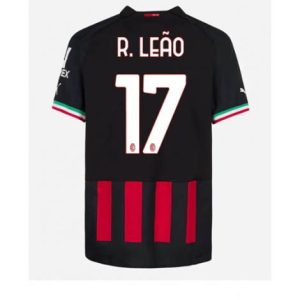 AC Milan Rafael Leao #17 Thuis tenue Mensen 2022-23 Korte Mouw