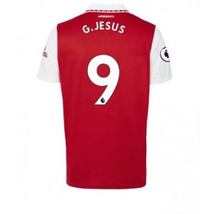 Arsenal Gabriel Jesus #9 Thuis tenue Mensen 2022-23 Korte Mouw