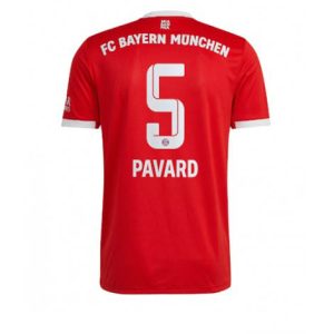 Bayern Munich Benjamin Pavard #5 Thuis tenue Mensen 2022-23 Korte Mouw