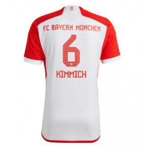 Bayern Munich Joshua Kimmich #6 Thuis tenue Mensen 2023-24 Korte Mouw