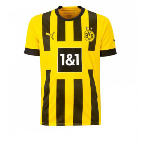 Borussia Dortmund Jude Bellingham #22 Thuis tenue Mensen 2022-23 Korte Mouw-1