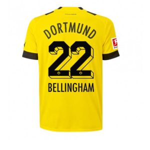 Borussia Dortmund Jude Bellingham #22 Thuis tenue Mensen 2022-23 Korte Mouw