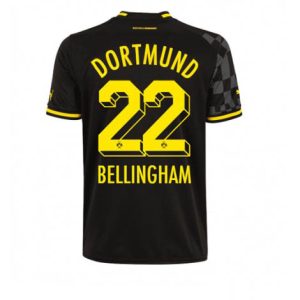 Borussia Dortmund Jude Bellingham #22 Uit tenue Mensen 2022-23 Korte Mouw