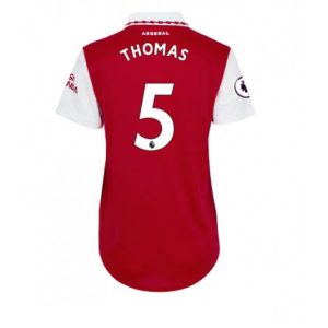 Dames Arsenal Thomas Partey #5 Thuis tenue 2022-23 Korte Mouw