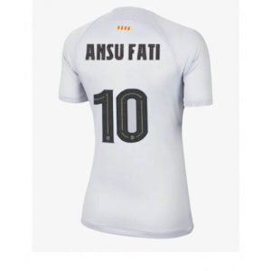 Dames Barcelona Ansu Fati #10 Derde tenue 2022-23 Korte Mouw