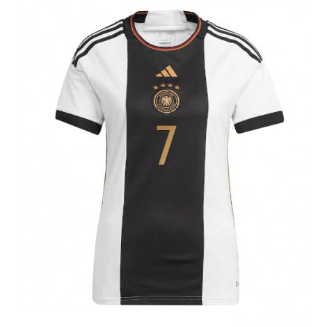 Dames Duitsland Kai Havertz #7 Thuis tenue WK 2022 Korte Mouw-1