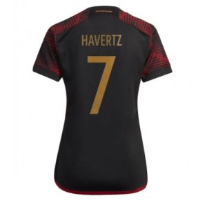 Dames Duitsland Kai Havertz #7 Uit tenue WK 2022 Korte Mouw