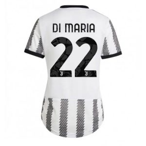 Dames Juventus Angel Di Maria #22 Thuis tenue 2022-23 Korte Mouw