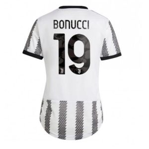 Dames Juventus Leonardo Bonucci #19 Thuis tenue 2022-23 Korte Mouw
