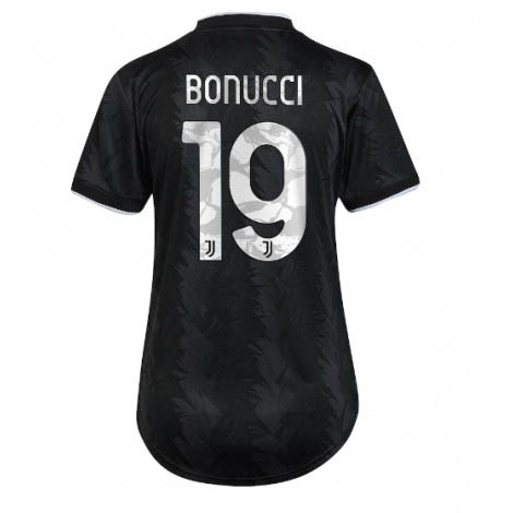 Dames Juventus Leonardo Bonucci #19 Uit tenue 2022-23 Korte Mouw