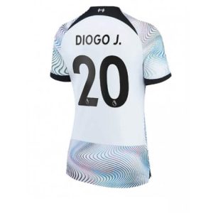 Dames Liverpool Diogo Jota #20 Uit tenue 2022-23 Korte Mouw