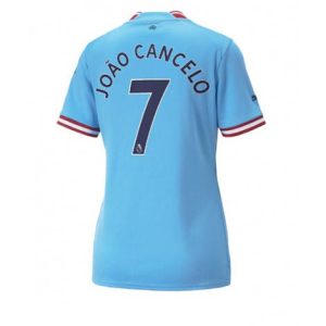 Dames Manchester City Joao Cancelo #7 Thuis tenue 2022-23 Korte Mouw