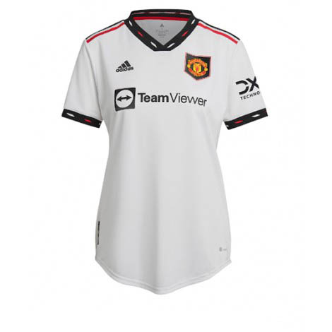 Dames Manchester United Anthony Martial #9 Uit tenue 2022-23 Korte Mouw-1