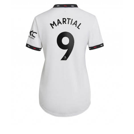 Dames Manchester United Anthony Martial #9 Uit tenue 2022-23 Korte Mouw