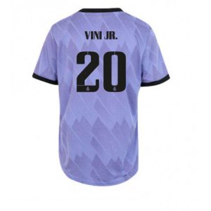 Dames Real Madrid Vinicius Junior #20 Uit tenue 2022-23 Korte Mouw