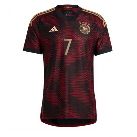 Duitsland Kai Havertz #7 Uit tenue Mensen WK 2022 Korte Mouw-1