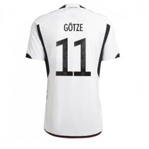 Duitsland Mario Gotze #11 Thuis tenue Mensen WK 2022 Korte Mouw