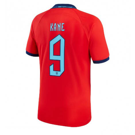 Engeland Harry Kane #9 Uit tenue Mensen WK 2022 Korte Mouw