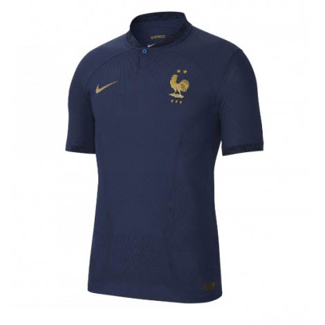 Frankrijk Olivier Giroud #9 Thuis tenue Mensen WK 2022 Korte Mouw-1
