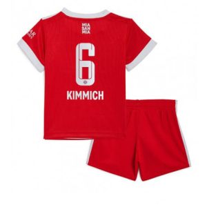 Kids Bayern Munich Joshua Kimmich #6 Thuis tenue 2022-23 Korte Mouw (+ Korte broeken)