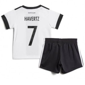 Kids Duitsland Kai Havertz #7 Thuis tenue WK 2022 Korte Mouw (+ Korte broeken)