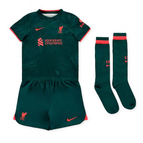 Kids Liverpool Diogo Jota #20 Derde tenue 2022-23 Korte Mouw (+ Korte broeken)-1