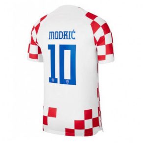 Kroatië Luka Modric #10 Thuis tenue Mensen WK 2022 Korte Mouw