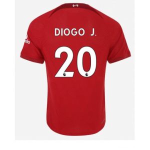 Liverpool Diogo Jota #20 Thuis tenue Mensen 2022-23 Korte Mouw