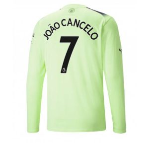 Manchester City Joao Cancelo #7 Derde tenue Mensen 2022-23 Lange Mouw