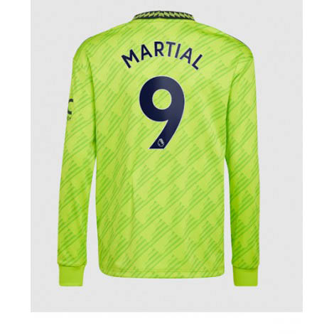 Manchester United Anthony Martial #9 Derde tenue Mensen 2022-23 Lange Mouw