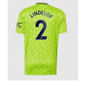 Manchester United Victor Lindelof #2 Derde tenue Mensen 2022-23 Korte Mouw