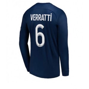 Paris Saint-Germain Marco Verratti #6 Thuis tenue Mensen 2022-23 Lange Mouw
