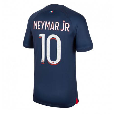 Paris Saint-Germain Neymar Jr #10 Thuis tenue Mensen 2023-24 Korte Mouw