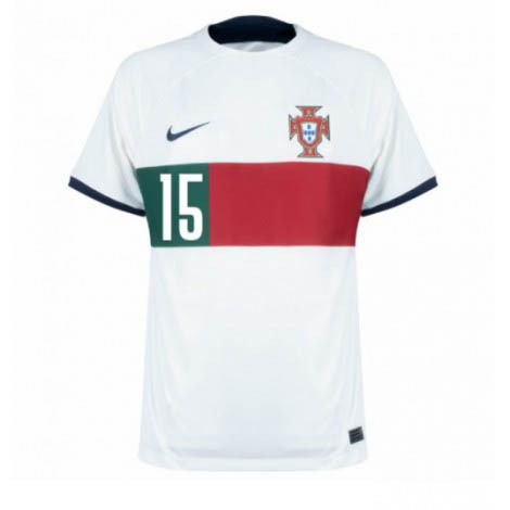 Portugal Rafael Leao #15 Uit tenue Mensen WK 2022 Korte Mouw-1