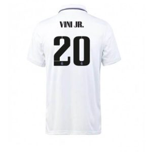Real Madrid Vinicius Junior #20 Thuis tenue Mensen 2022-23 Korte Mouw