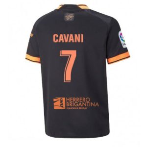 Valencia Edinson Cavani #7 Uit tenue Mensen 2022-23 Korte Mouw