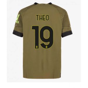 AC Milan Theo Hernandez #19 Derde tenue Mensen 2022-23 Korte Mouw