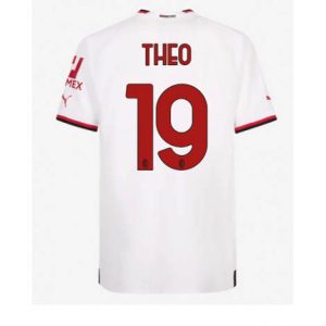 AC Milan Theo Hernandez #19 Uit tenue Mensen 2022-23 Korte Mouw