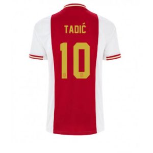 Ajax Dusan Tadic #10 Thuis tenue Mensen 2022-23 Korte Mouw