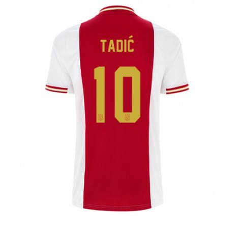Ajax Dusan Tadic #10 Thuis tenue Mensen 2022-23 Korte Mouw