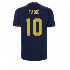 Ajax Dusan Tadic #10 Uit tenue Mensen 2022-23 Korte Mouw