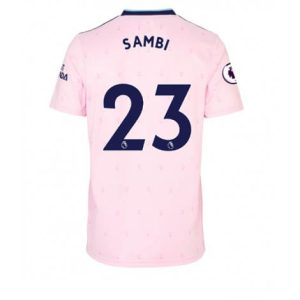 Arsenal Albert Sambi Lokonga #23 Derde tenue Mensen 2022-23 Korte Mouw