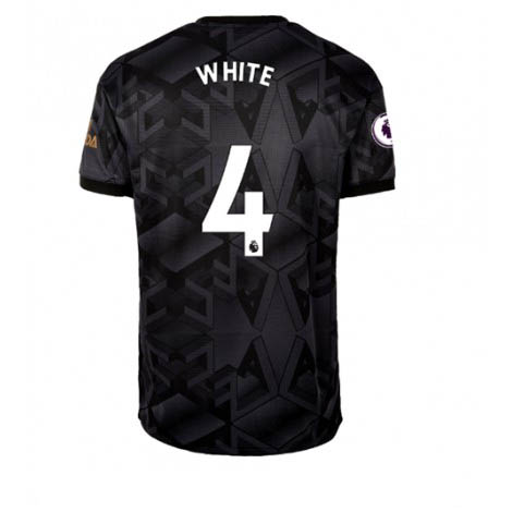 Arsenal Ben White #4 Uit tenue Mensen 2022-23 Korte Mouw