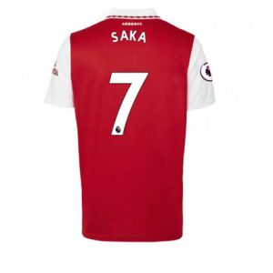 Arsenal Bukayo Saka #7 Thuis tenue Mensen 2022-23 Korte Mouw