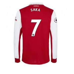 Arsenal Bukayo Saka #7 Thuis tenue Mensen 2022-23 Lange Mouw