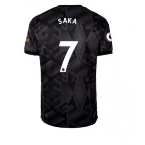 Arsenal Bukayo Saka #7 Uit tenue Mensen 2022-23 Korte Mouw
