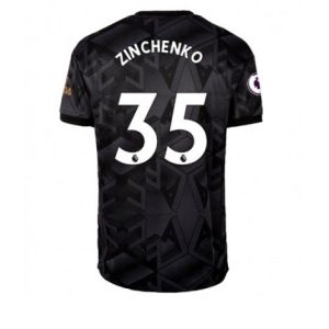 Arsenal Oleksandr Zinchenko #35 Uit tenue Mensen 2022-23 Korte Mouw