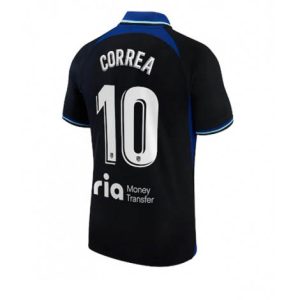 Atletico Madrid Angel Correa #10 Uit tenue Mensen 2022-23 Korte Mouw
