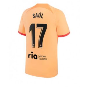 Atletico Madrid Saul Niguez #17 Derde tenue Mensen 2022-23 Korte Mouw